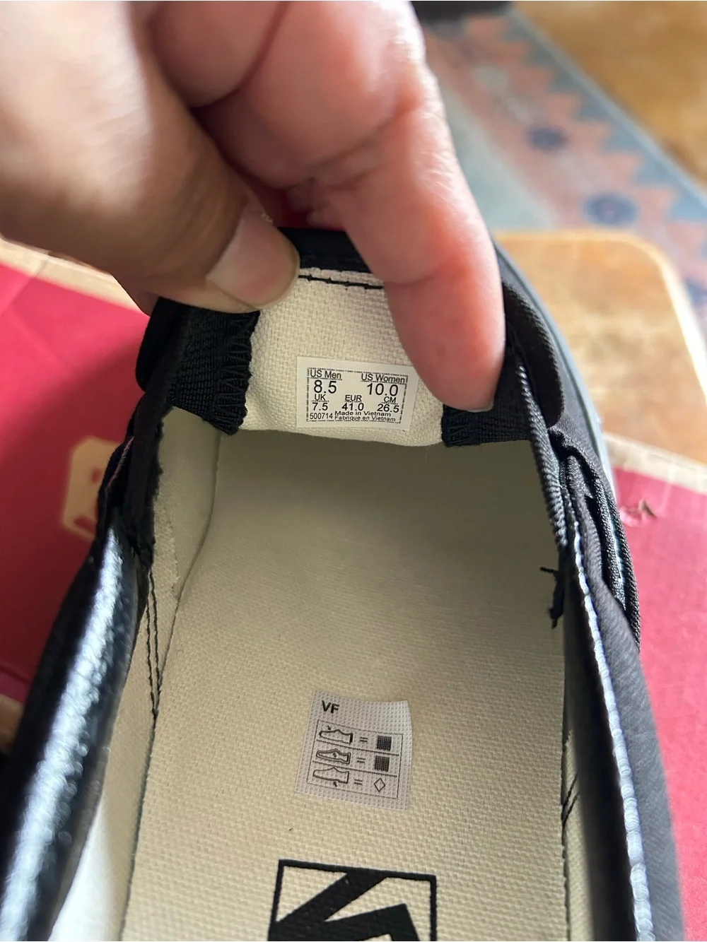 Vans no laces